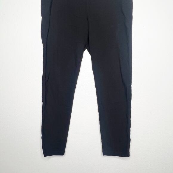32 DEGREES HEAT Skinny Pants High Rise Elastic Waist Stretch Black Size Large - Picture 4 of 7